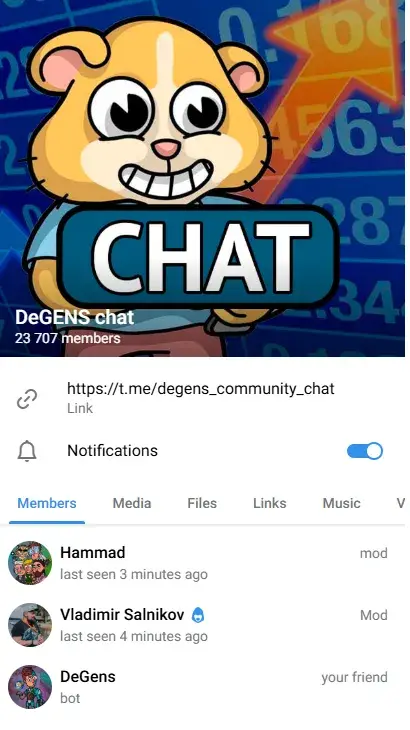 degens bot телеграм