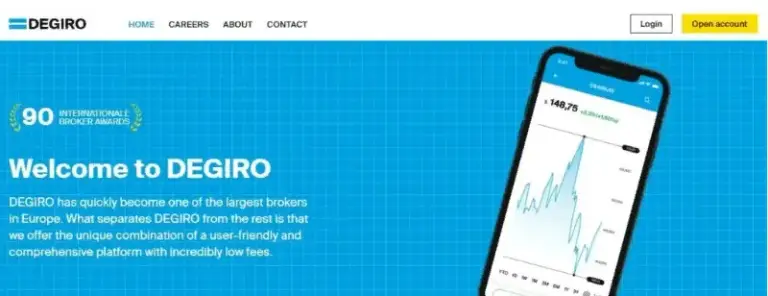Сайт Проекта Degiro