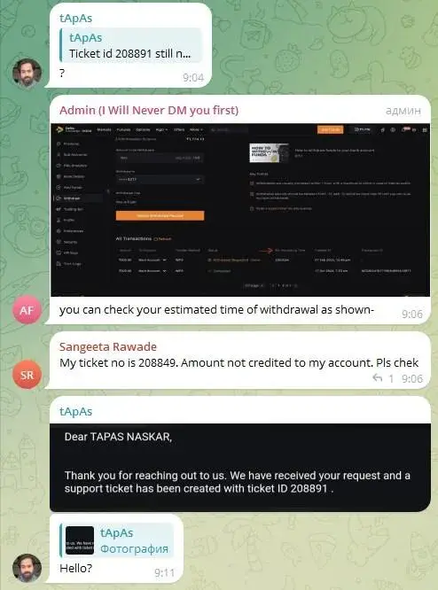 Delta Exchange Community