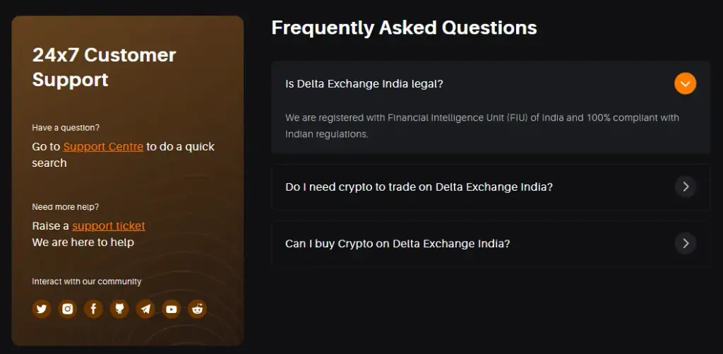 Delta Exchange Community