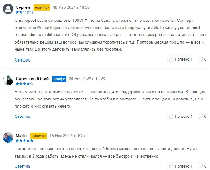 DigiFinex отзывы