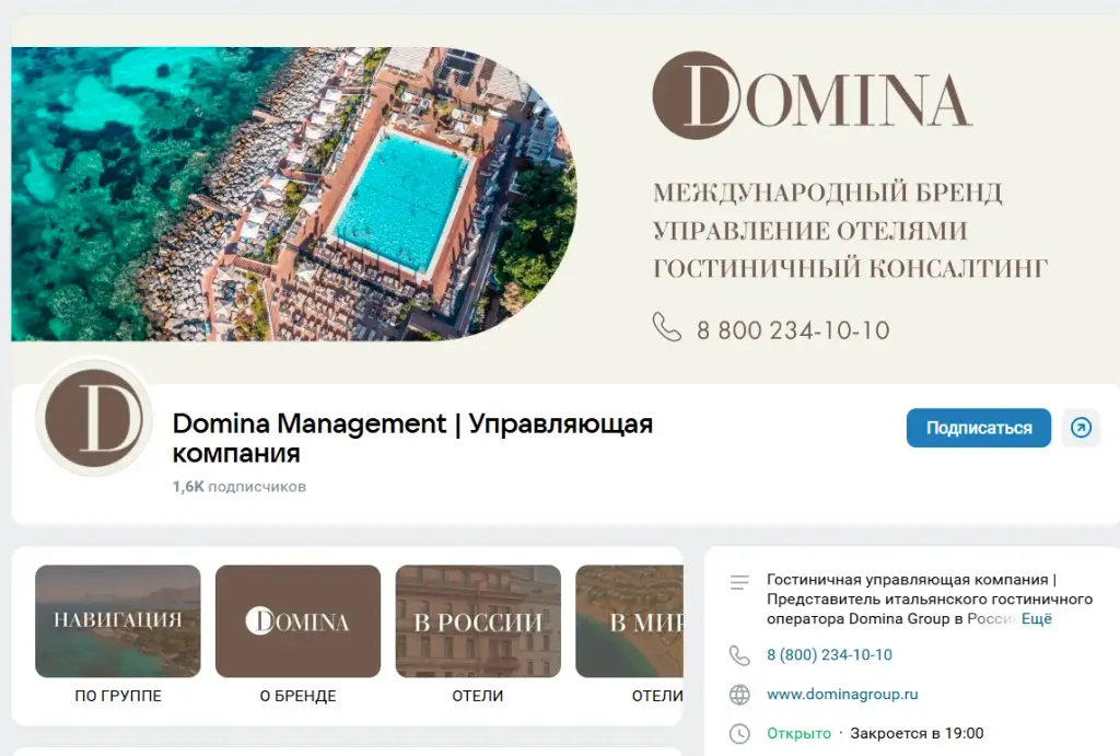 домина групп