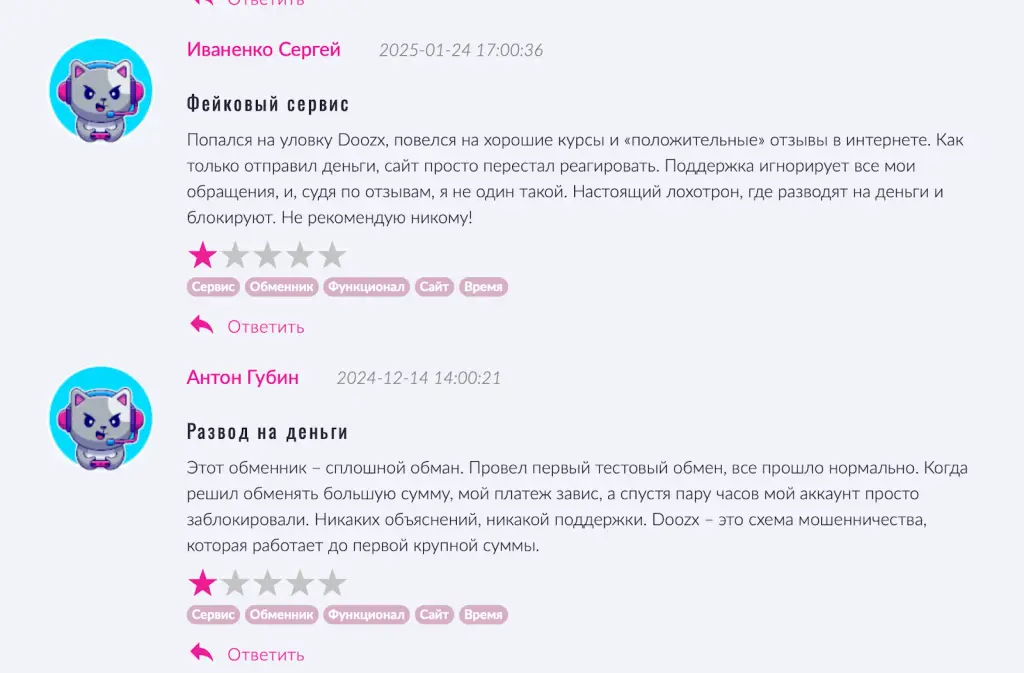 doozx отзывы