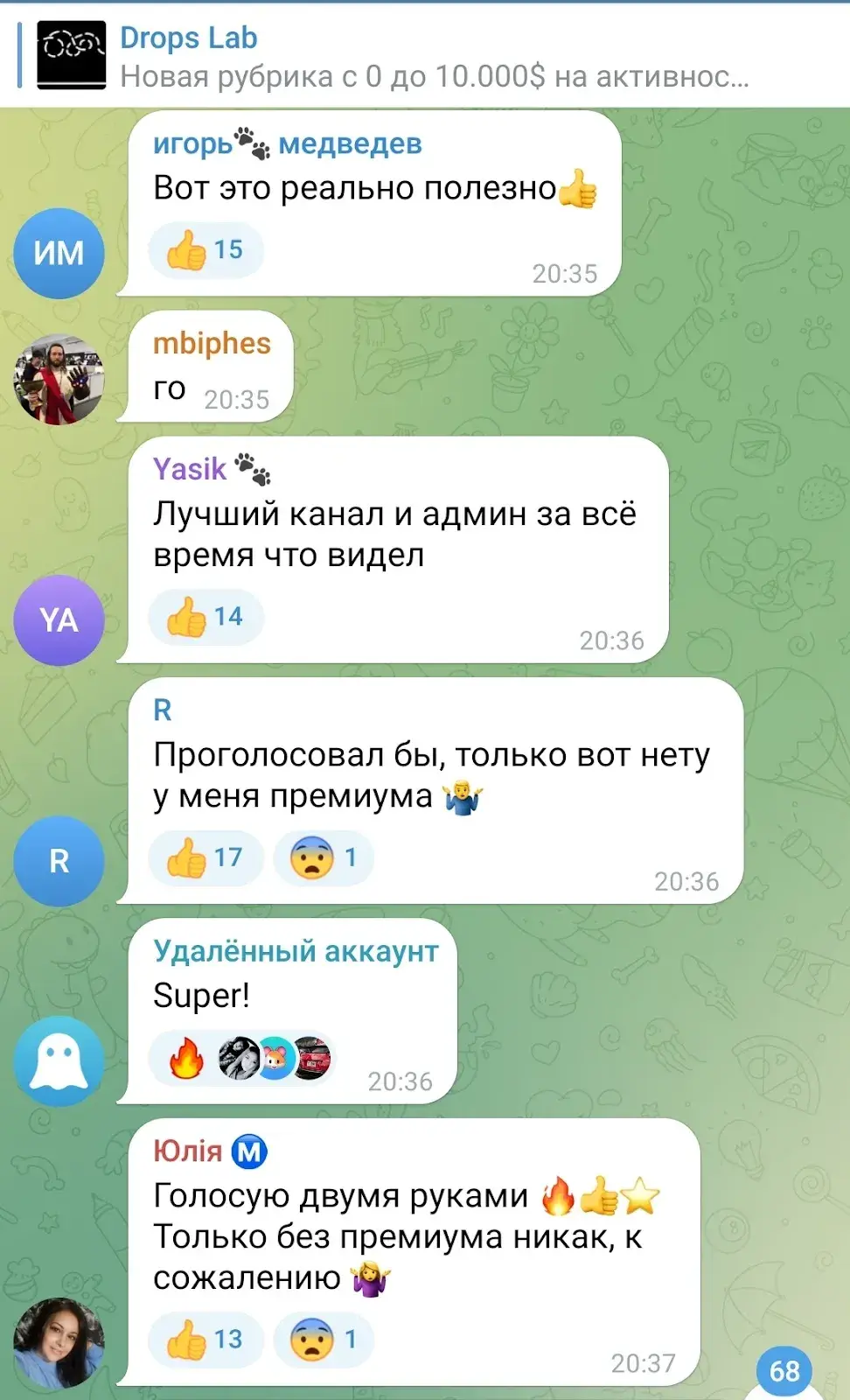 drops lab отзывы