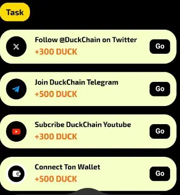 duckchain тапалка