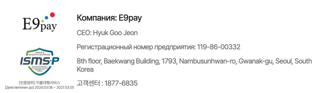 e9 pay что это