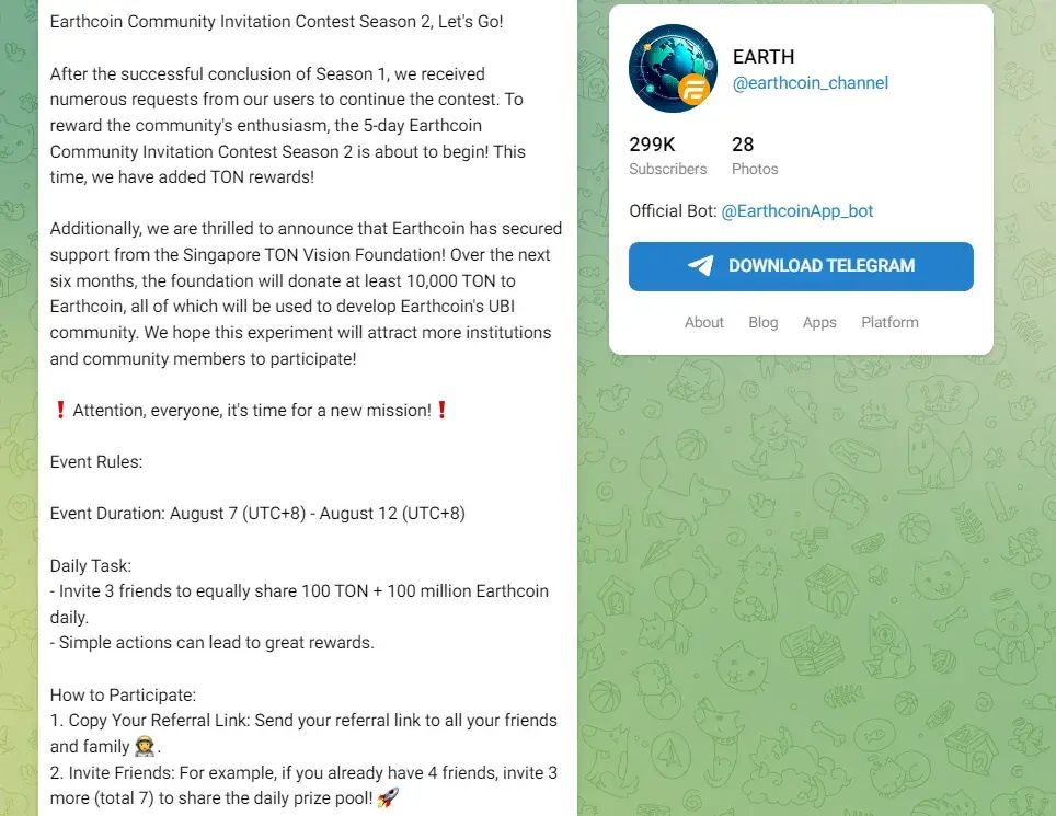 EarthCoin криптовалюта