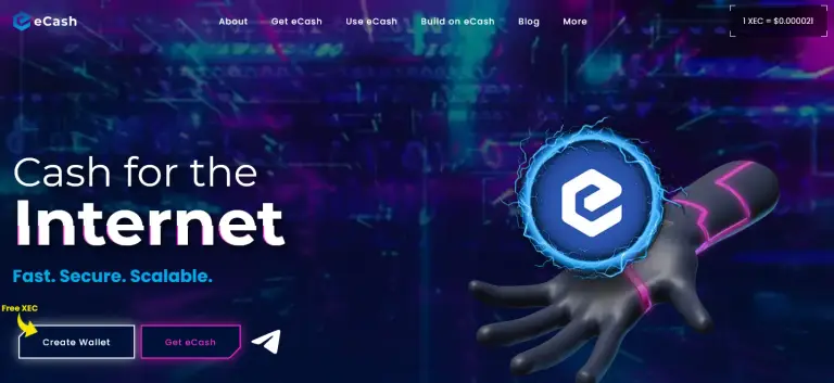 ecash xec криптовалюта