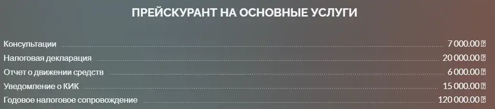 Ekaterina nalog invest