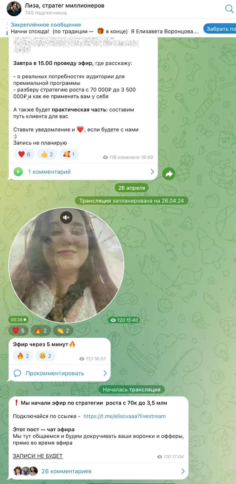 Стратегия на миллион Елизавета Воронцова
