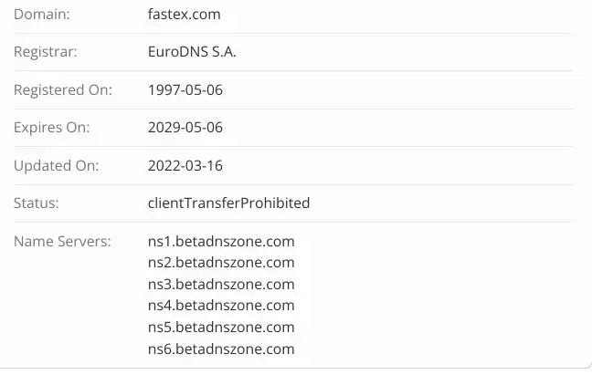 fastex exchange