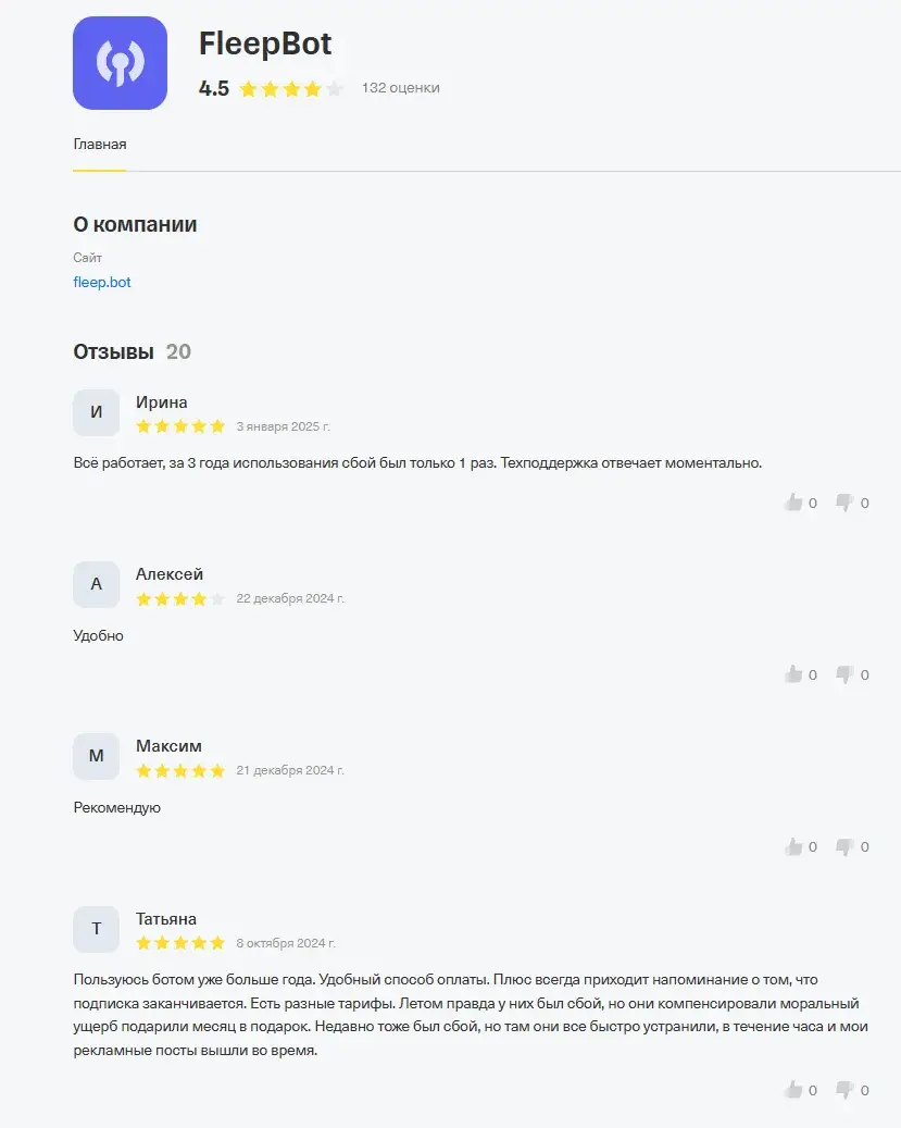 fleepbot телеграмм