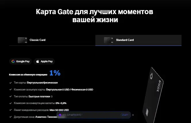 гейт карта
