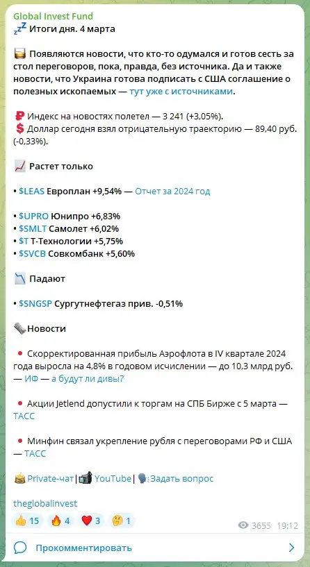 global invest fund отзывы