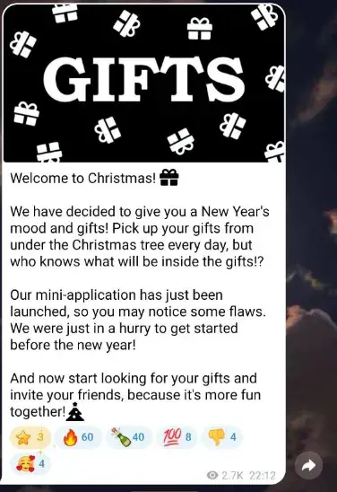 Giftscomm Bot