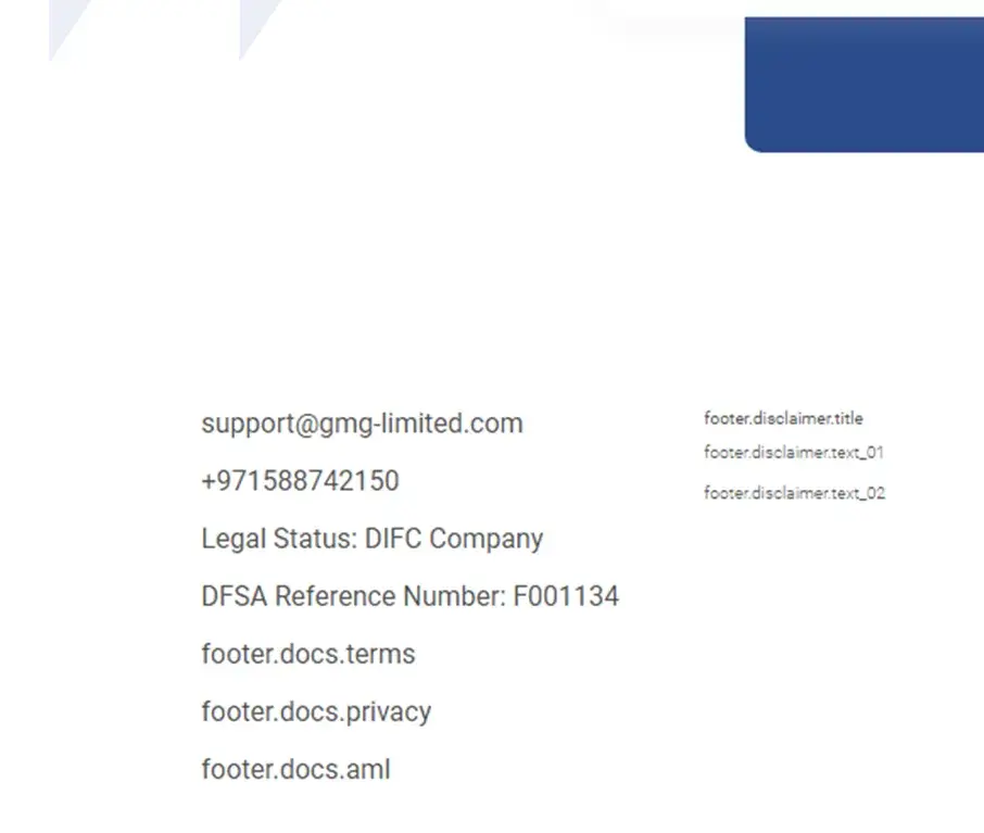 user gmg limited org