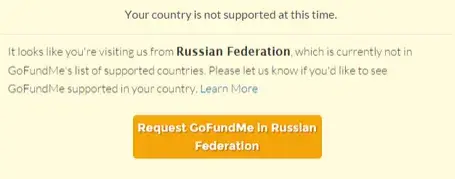 gofundme как пользоваться в россии