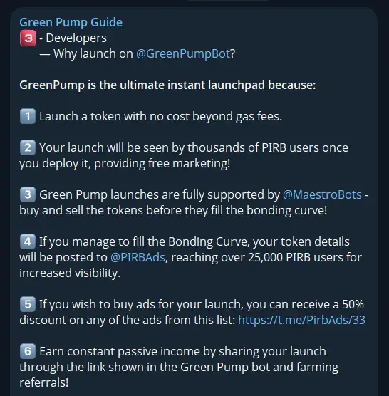 Green Pump by PIRB