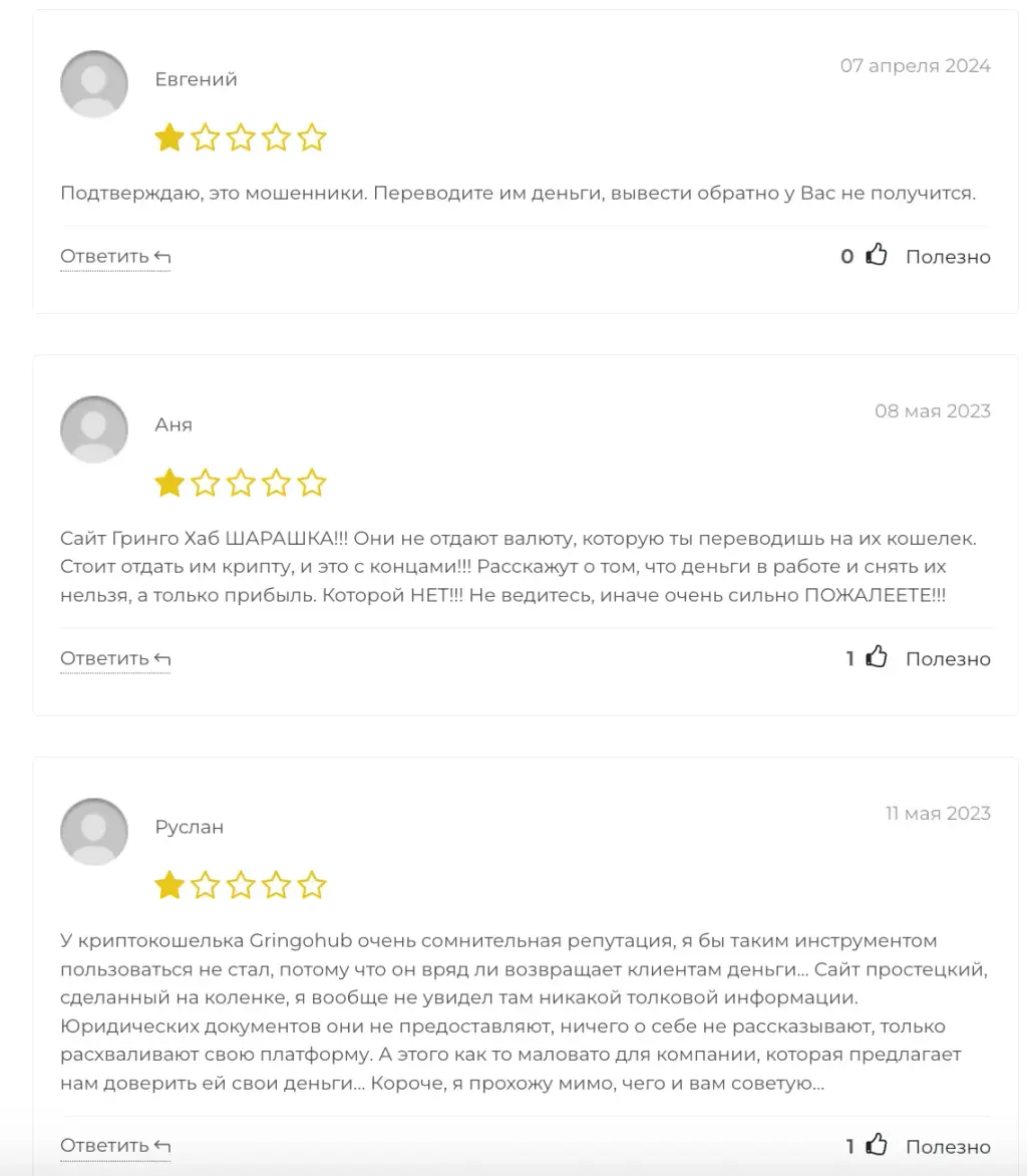 gringohub com отзывы