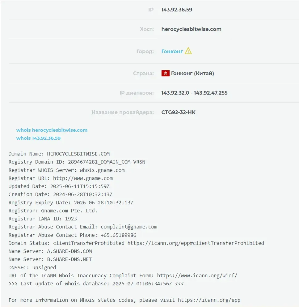 herocyclesbitwise отзывы