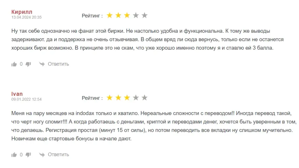 indodax отзывы