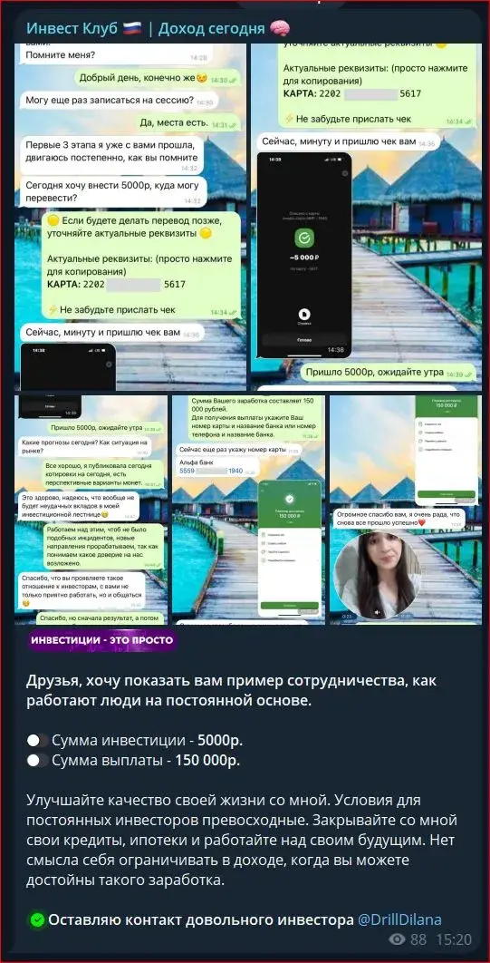 инвест клуб доход сегодня