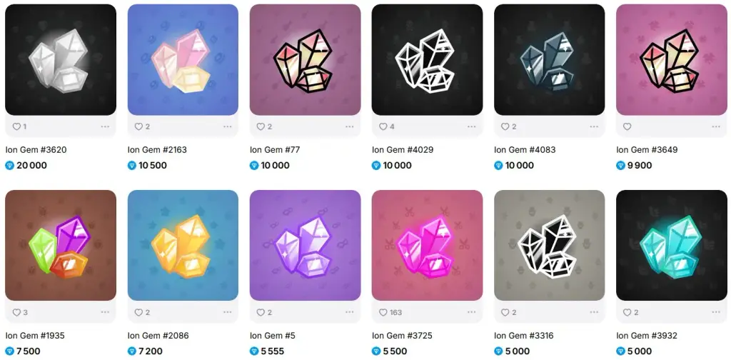 ion gem цена