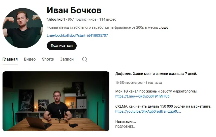 иван бочков кто такой продажи рекламы