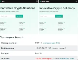 Izex — отзывы и рейтинг