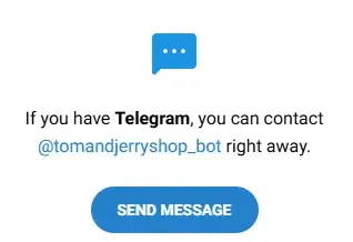 Jerry Mouse Bot телеграмм магазин
