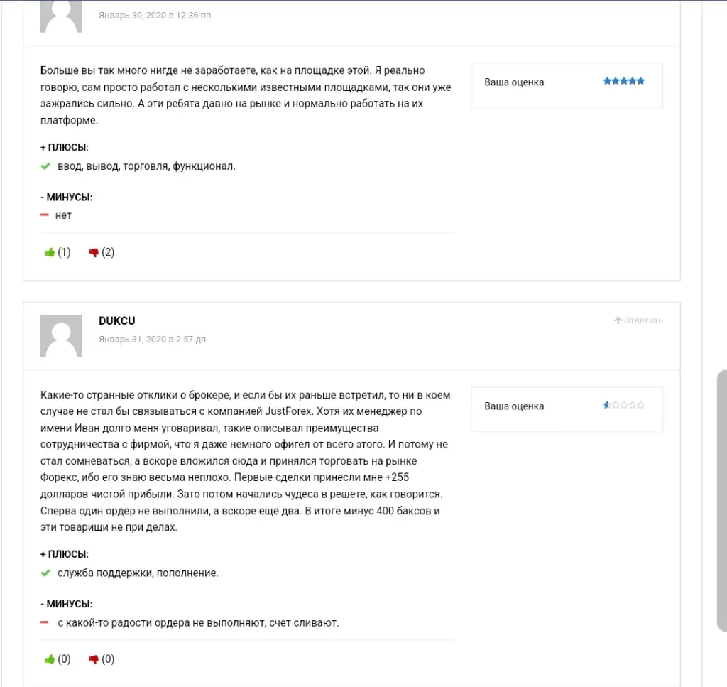 justforex justforex