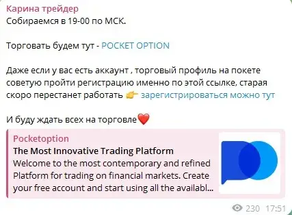карина трейдер отзывы