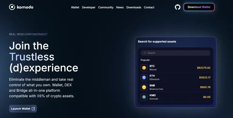 komodo криптовалюта