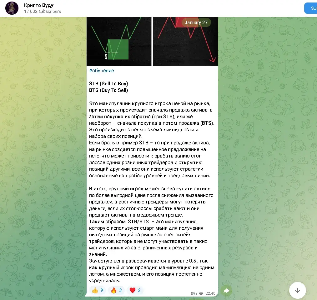 Телеграмм проект Voodoo_crypto