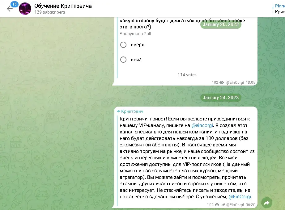 Криптович отзывы о проекте