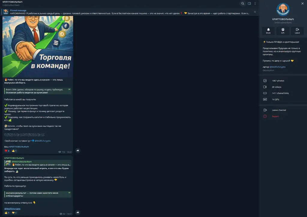 криптовольфыч отзывы