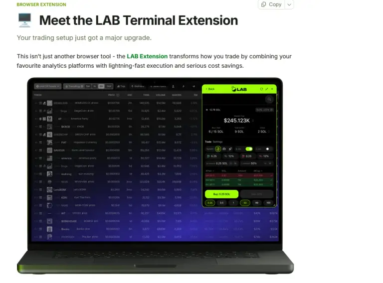 lab terminal