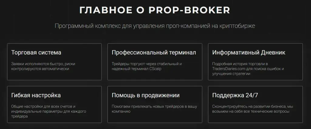 проп брокер