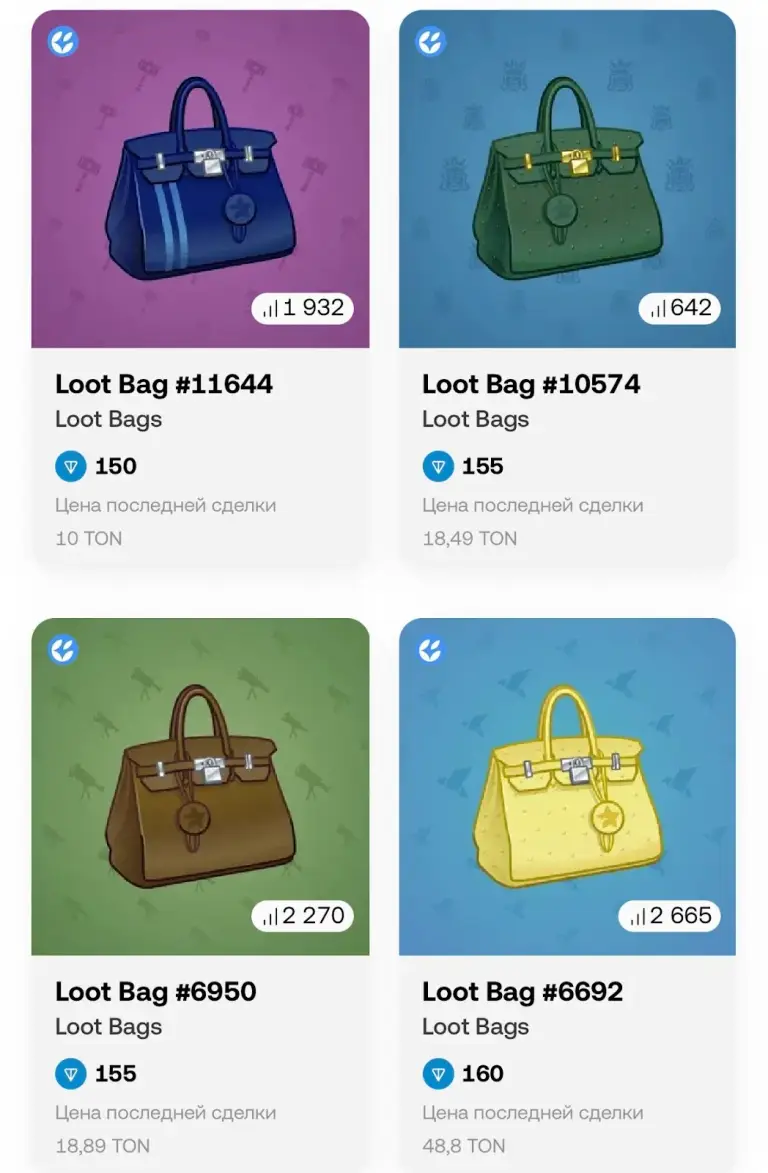 loot bag telegram