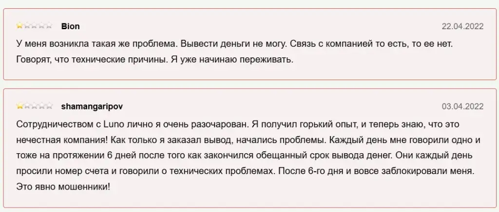 luno биржа