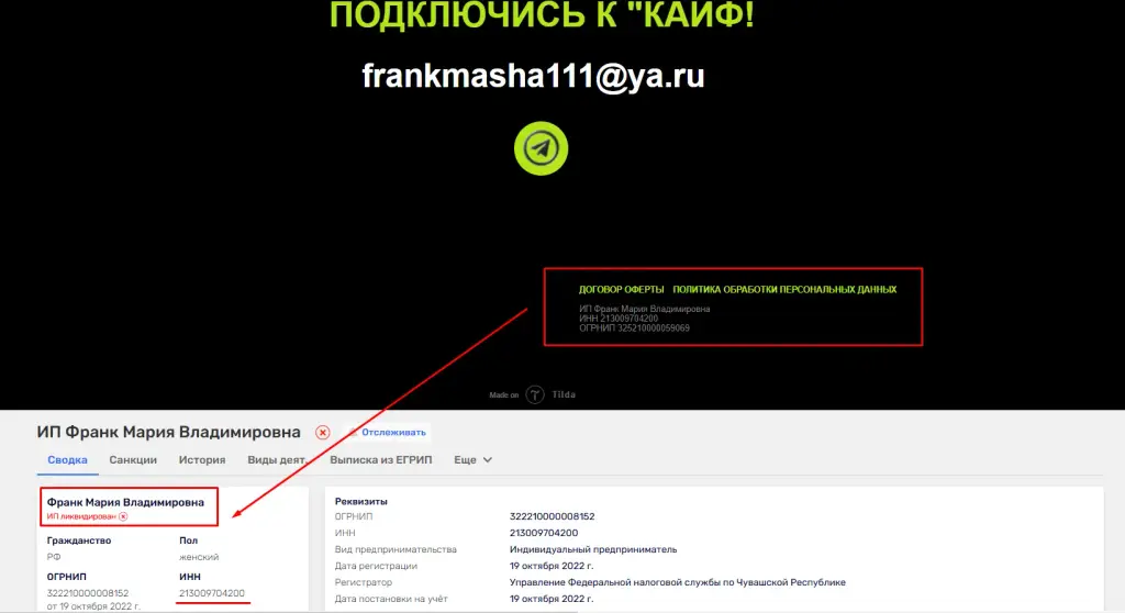 мария франк нейросети