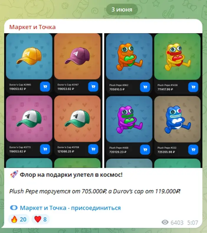 «Маркет И Точка» Тг