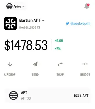 martian крипто кошелёк