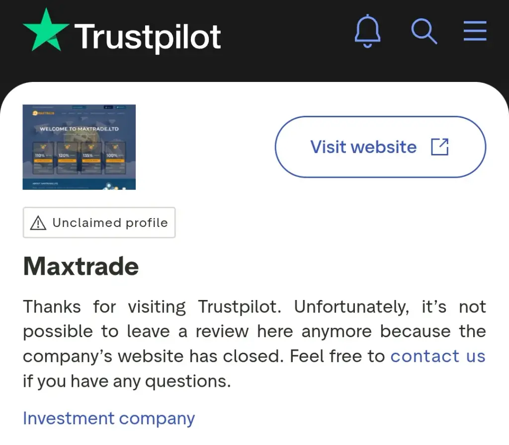 maxtrade
