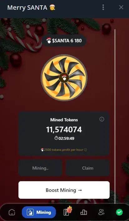 merry santa bot merry santa bot