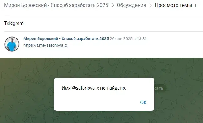 мирон боровский способ заработать 2025