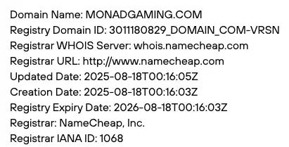 monadgaming com