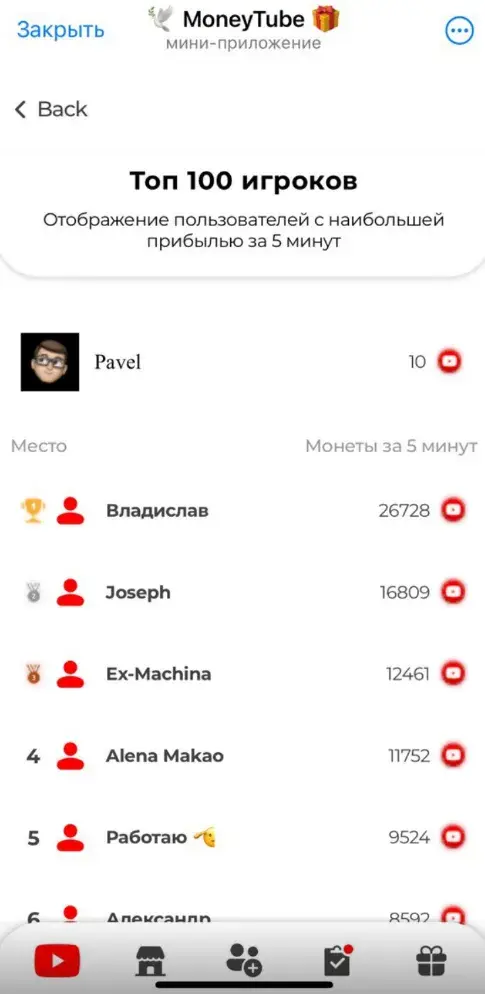 мани тубе
