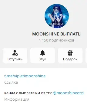 moonshine заработок на отзывах