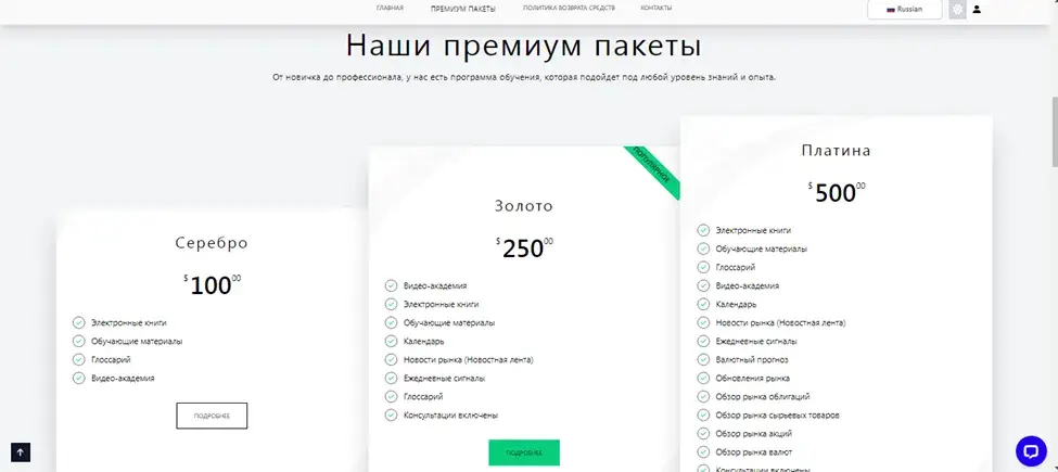 Тарифные планы My Capital net